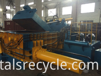 Y81f-250 Hydraulic Scrap Metal Iron Shavings Baler (factory)